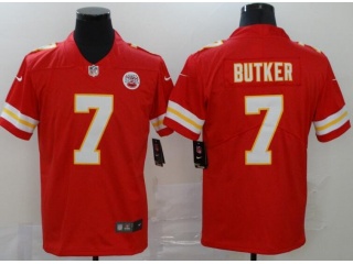 Kansas City Chiefs #7 Harrison Butker Vapor Untouchable Limited Football Jersey Red