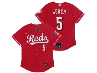 Nike Cincinnati Reds #5 Johnny Bench Flexbase Jersey Red