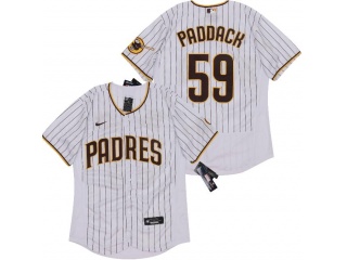 Nike San Diego Padres #59 Chris Paddack Flexbase Jersey White