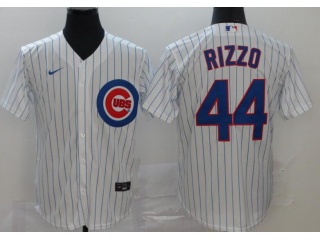 Nike Chicago Cubs #44 Anthony Rizzo Cool Base Jersey White