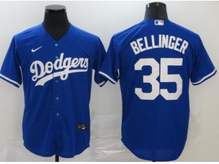 Nike Los Angeles Dodgers #35 Cody Bellinger Cool Base Jersey Blue