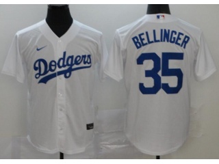 Nike Los Angeles Dodgers #35 Cody Bellinger Cool Base Jersey White