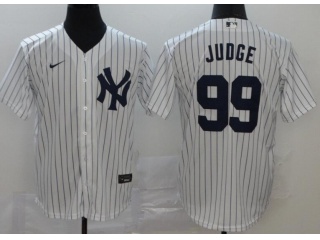 Nike New York Yankees #99 Aaron Judge Cool Base Jersey White