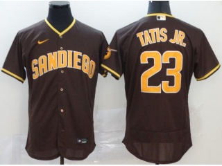 Nike San Diego Padres #23 Fernando Tatis Jr.Flexbase Jersey Brown