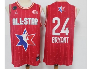2020 All Star Los Angeles Lakers #24 Kobe Bryant Jersey Red