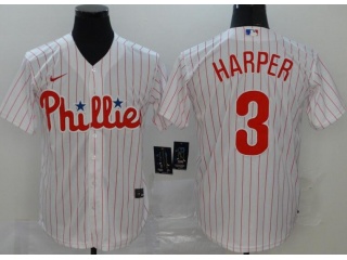 Nike Philadelphia Phillies #3 Bryce Harper Cool Base Jersey White