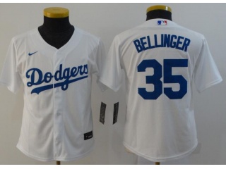 Youth Nike Los Angeles Dodgers #35 Cody Bellinger Jersey White