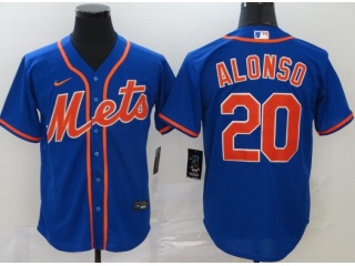 Nike New York Mets #20 Pete Alonso Cool Base Jersey Blue