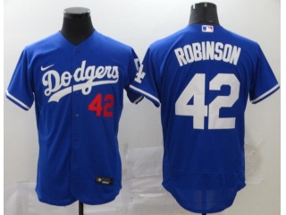 Nike Los Angeles Dodgers 42 Jackie Robinson Flexbase Jersey Blue