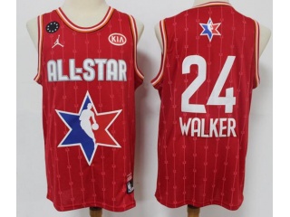 2020 All Star Boston Celtics #24 Kemba Walker Jersey Red 