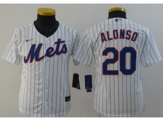 Youth Nike New York Mets #20 Pete Alonso Jersey White