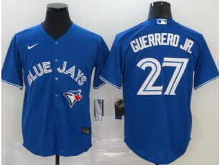 Nike Toronto Blue Jays #27 Vladimir Guerrero JR Cool Base Jersey Blue