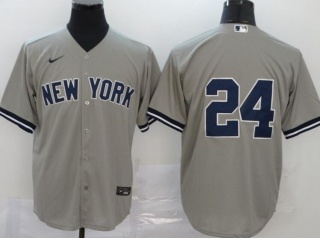 Nike New York Yankees #24 Gary Sanchez Cool Base Jersey Grey