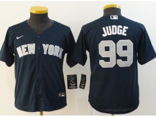 Youth Nike New York Yankees #99 Aaron Judge Jersey Blue
