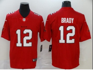 Tampa Bay Buccaneers #12 Tom Brady Vapor Untouchable Limited Football Jersey All Red