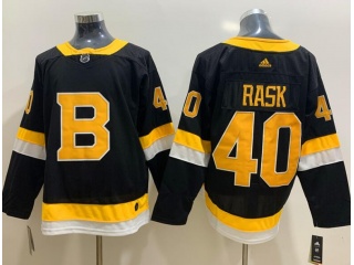 Adidas Boston Bruins #40 Tuukka Rask 3rd Hockey Jersey Black