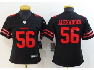 Woman San Francisco 49ers #56 Reuben Foster Vapor Untouchable Limited Jersey Black