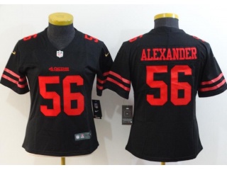 Woman San Francisco 49ers #56 Reuben Foster Vapor Untouchable Limited Jersey Black