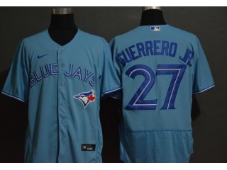 Nike Toronto Blue Jays #27 Vladimir Guerrero JR Flexbase Jersey Light Blue
