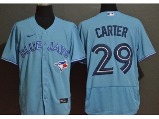 Nike Toronto Blue Jays #29 Joe Carter Flexbase Jersey Light Blue