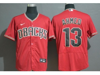 Nike Arizona Diamondbacks #13 Nick Ahmed Flexbase Jersey Red