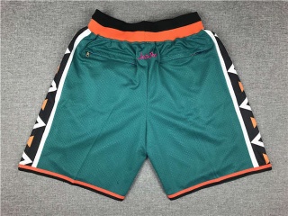 1996 All Star Throwback Basketball Shorts Teal Green