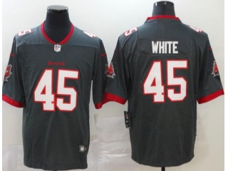Tampa Bay Buccaneers #45 Devin White Vapor Untouchable Limited Football Jersey All Grey 