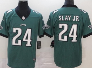 Philadelphia Eagles #24 Slay Jr Vapor Limited Jersey Green