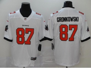 Tampa Bay Buccaneers #87 Rob Gronkowski Vapor Limited Jersey White