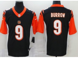 Cincinnati Bengals #9 Joe Burrow Vapor Limited Jersey Black