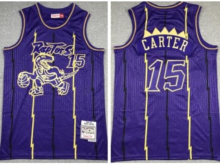 Toronto Raptors #15 Vince Carter Mouse Year Throwback Jersey Purple