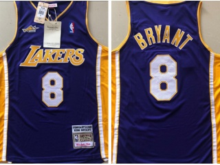 Los Angeles Lakers #8 Kobe Bryant 2000 All Star Jersey purple