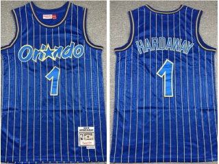 Orlando Magic #1 Penny Hardaway Mouse Year Throwback Jersey Blue