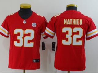 Youth Kansas City Chiefs #32 Tyrann Mathieu Vapor Limited Jersey Red