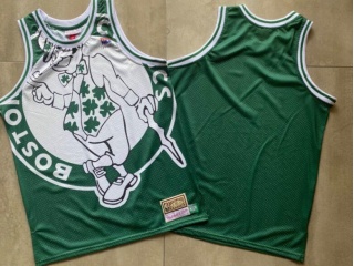 Boston Celtics Mitchell&Ness Big Face Jersey Green