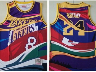 Los Angeles Lakers #24 Kobe Bryant Special Teams Mixed Jersey