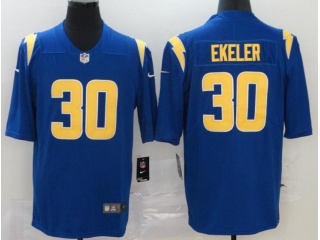Los Angeles Chargers #30 Austin Ekeler Color Rush Limited Jersey Baby Blue
