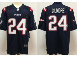 New England Patriots #24 Stephon Gilmore 2020 Vapor Untouchable Limited Jersey Blue