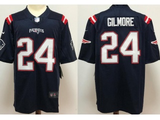 New England Patriots #24 Stephon Gilmore 2020 Vapor Untouchable Limited Jersey Blue 