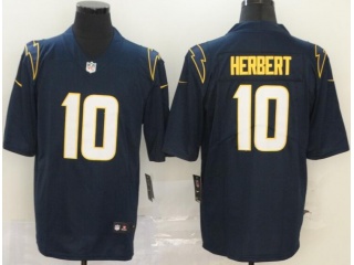 Los Angeles Chargers #10 Justin Herbert Vapor Untouchable Limited Jersey Dark Blue