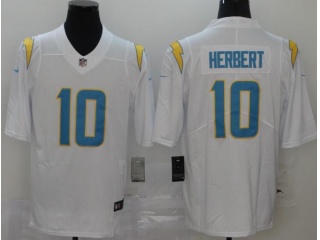 Los Angeles Chargers #10 Justin Herbert Vapor Untouchable Limited Jersey White
