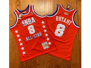 2003 NBA All Star #8 Bryant Mitchell&Ness Jersey Red