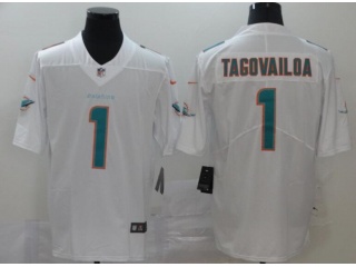 Miami Dolphins #1 Tua Tagovailoa Vapor Untouchable Limited Jersey White