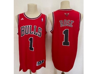 Adidas Chicago Bulls #1 Derrick Rose Jersey Red
