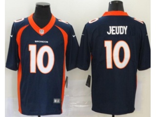 Denver Broncos #10 Jerry Jeudy Vapor Untouchable Limited Jersey Blue