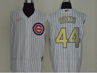 Nike Chicago Cubs 44 Anthony Rizzo Vest Jersey White Program