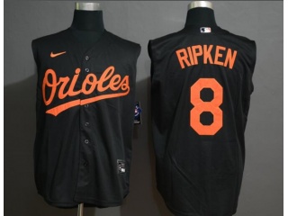 Nike Baltimore Orioles 8 Cal Ripken Vest Jersey Black