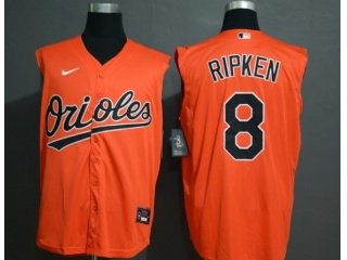 Nike Baltimore Orioles 8 Cal Ripken Vest Jersey Orange