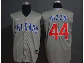 Nike Chicago Cubs 44 Anthony Rizzo Vest Jersey Gray 