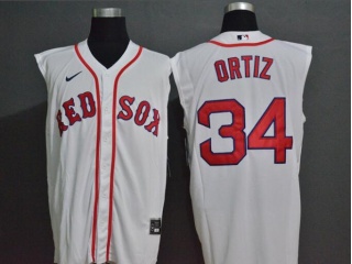 Nike Boston Red Sox 34 David Ortiz Vest Jersey White